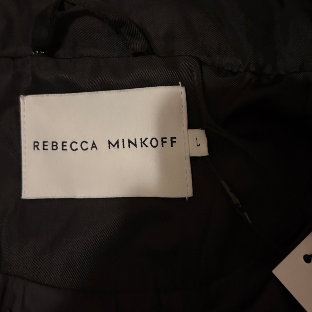 Rebecca Minkoff Black Quilted Women's Jacket - Picture 10 of 11